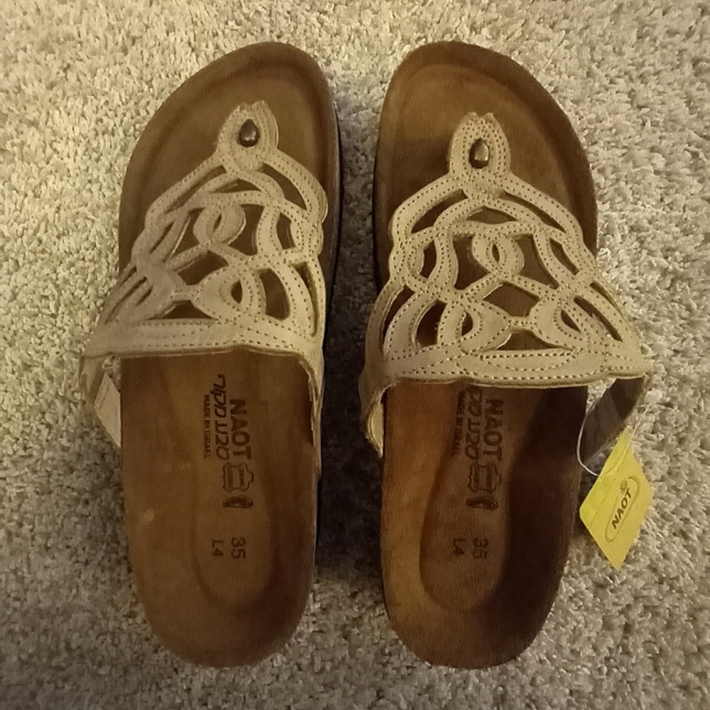 NWT NAOT RARE Slip On Sandals